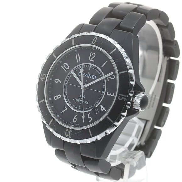 CHANEL J12 H3131 Matte Black Ceramic 42MM Automatic Men's Watch_887311 - Picture 1 of 6